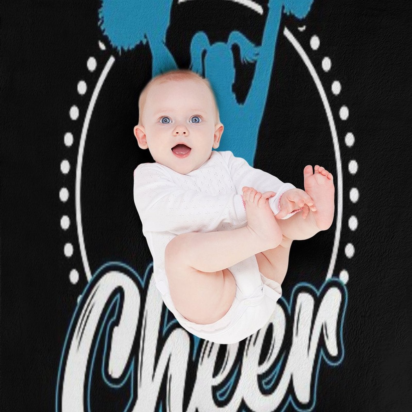 Cheerleader Cheerleading Gift Sport Hobby Multi-functional Throw Blanket