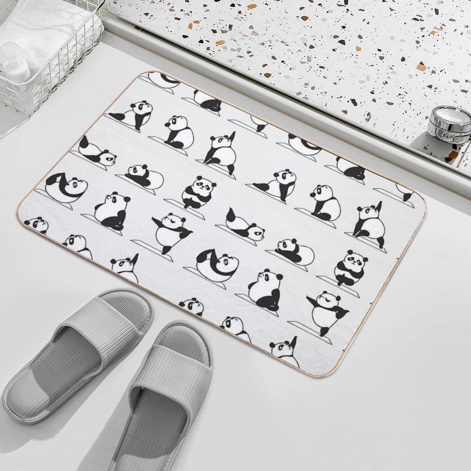 Panda Yoga  Odorless Bath Mat