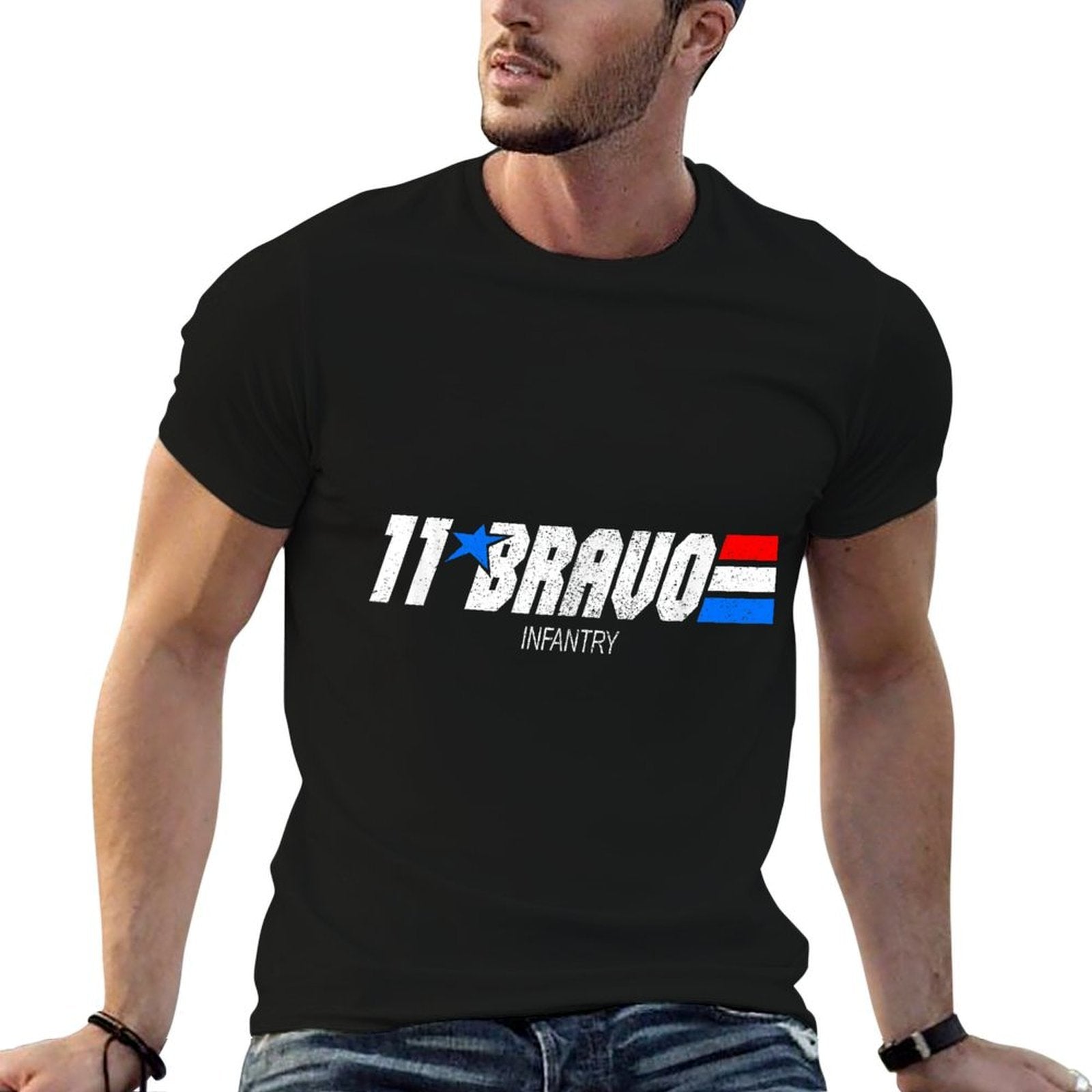 11-Bravo Infantry Vintage MOS  Versatile T-Shirt