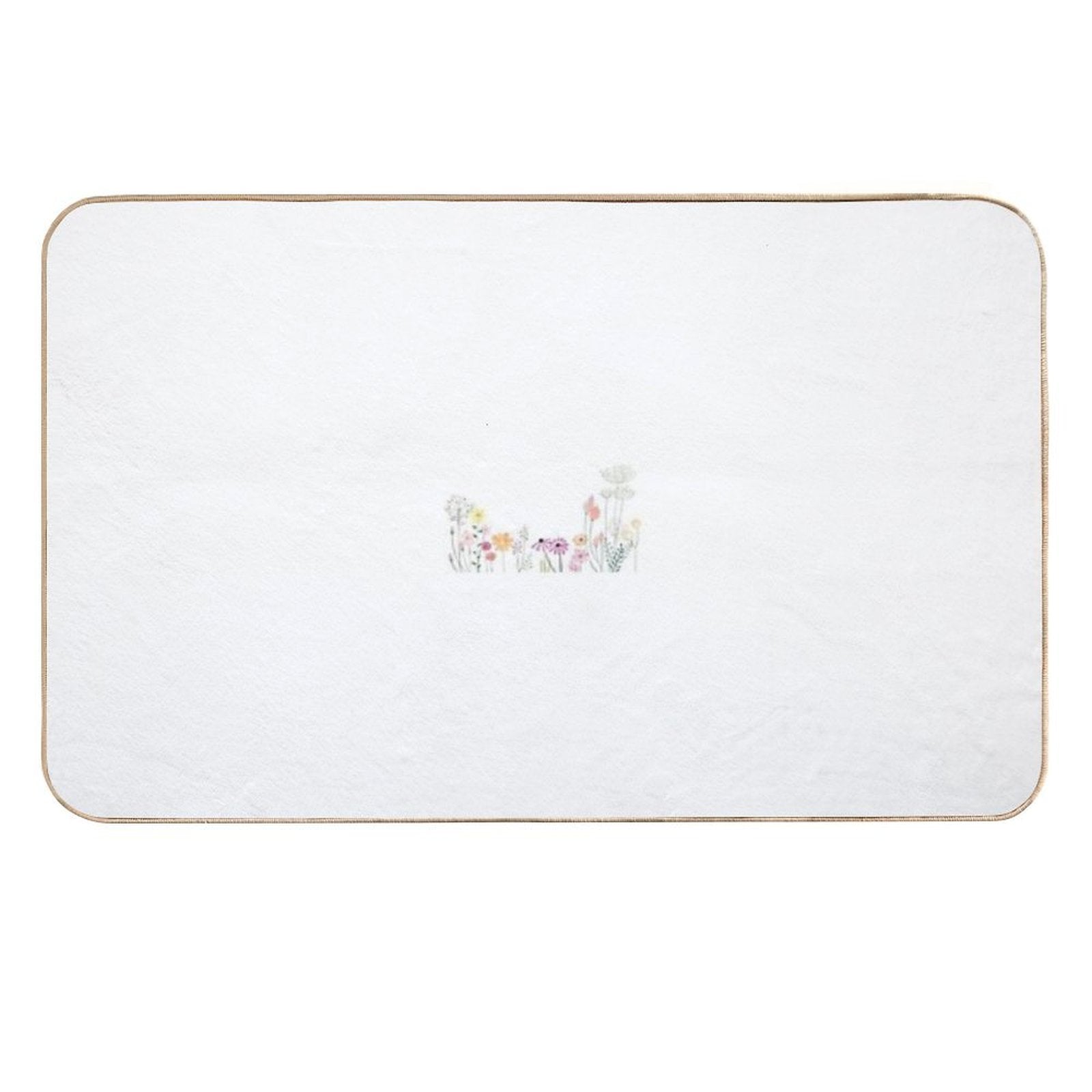 Wildflowers  Stain-Proof Bath Mat