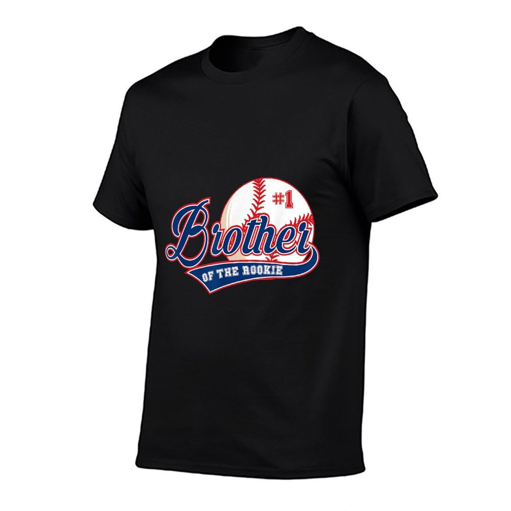 Brother of Rookie 1st Birthday Baseball Theme Matching Party  Easy-care T-Shirt