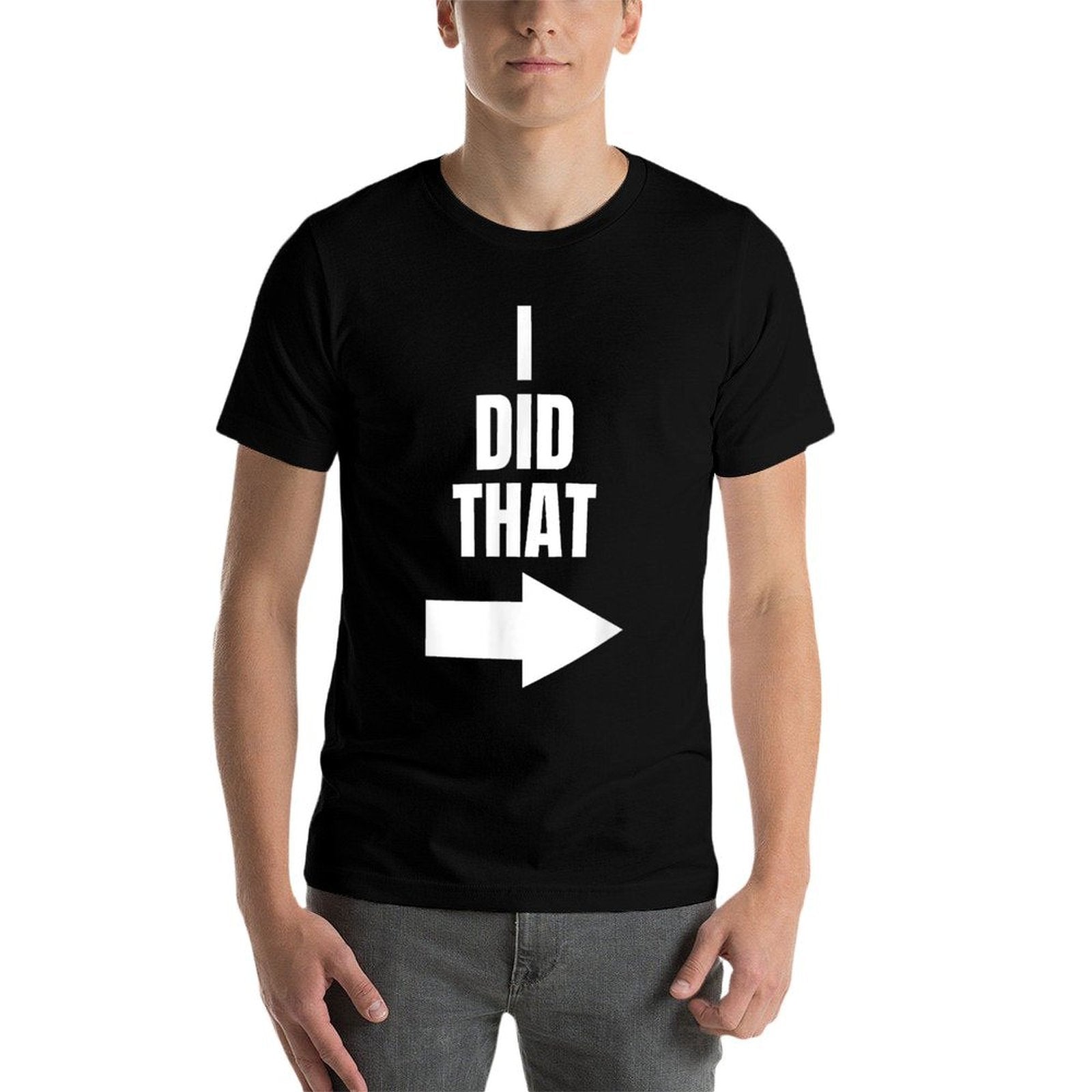 Mens I Did That Pregnant Dad  Trendy Pattern T-Shirt