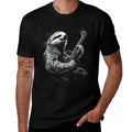 Heavy Metal Sloth  Rock Star Band  Guitarist Guitar  Classic T-Shirt