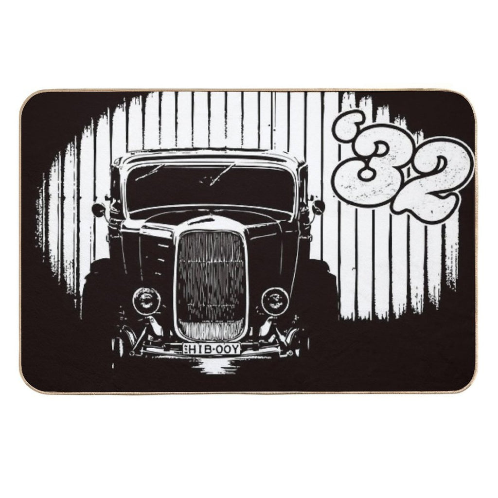 1932 Ford Coupe Hot Rod  Slip-Resistant Bath Mat