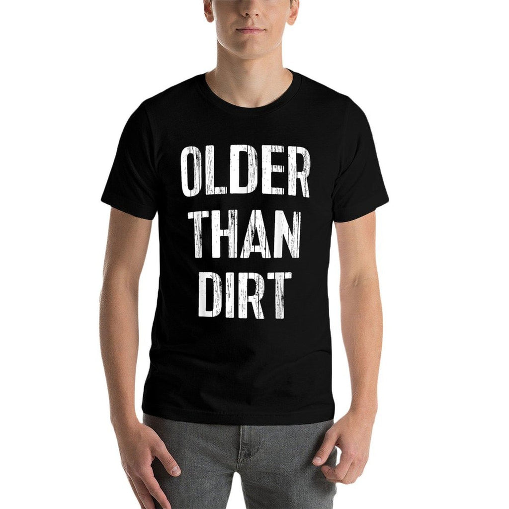 Funny Old Man Woman 50th 60th 70th 80th Birthday Gag  Slim-fit Cut T-Shirt