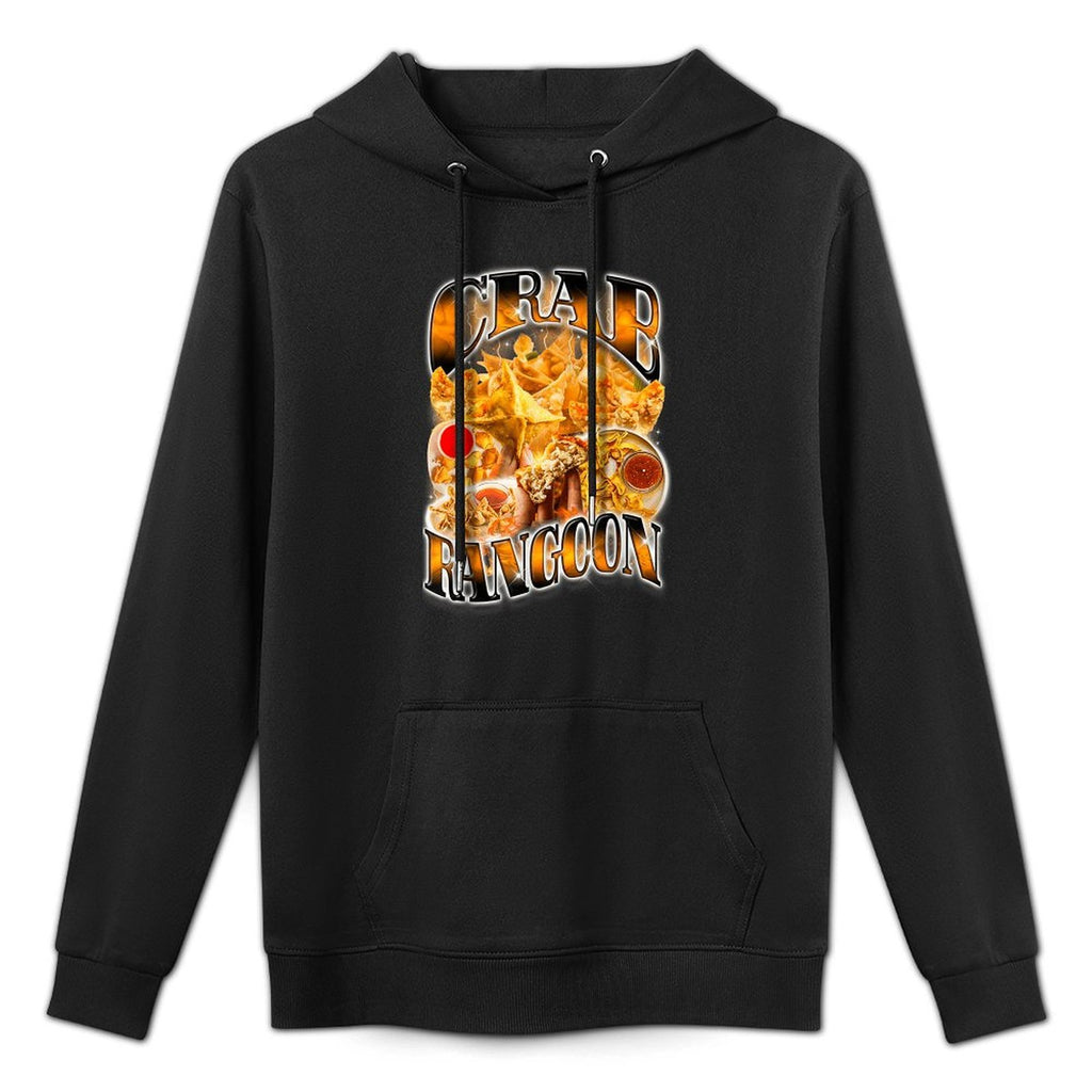 Bootleg Rap Aesthetic Goons Meme Funny Crab Rangoons 1990s Durable Construction Hoodie