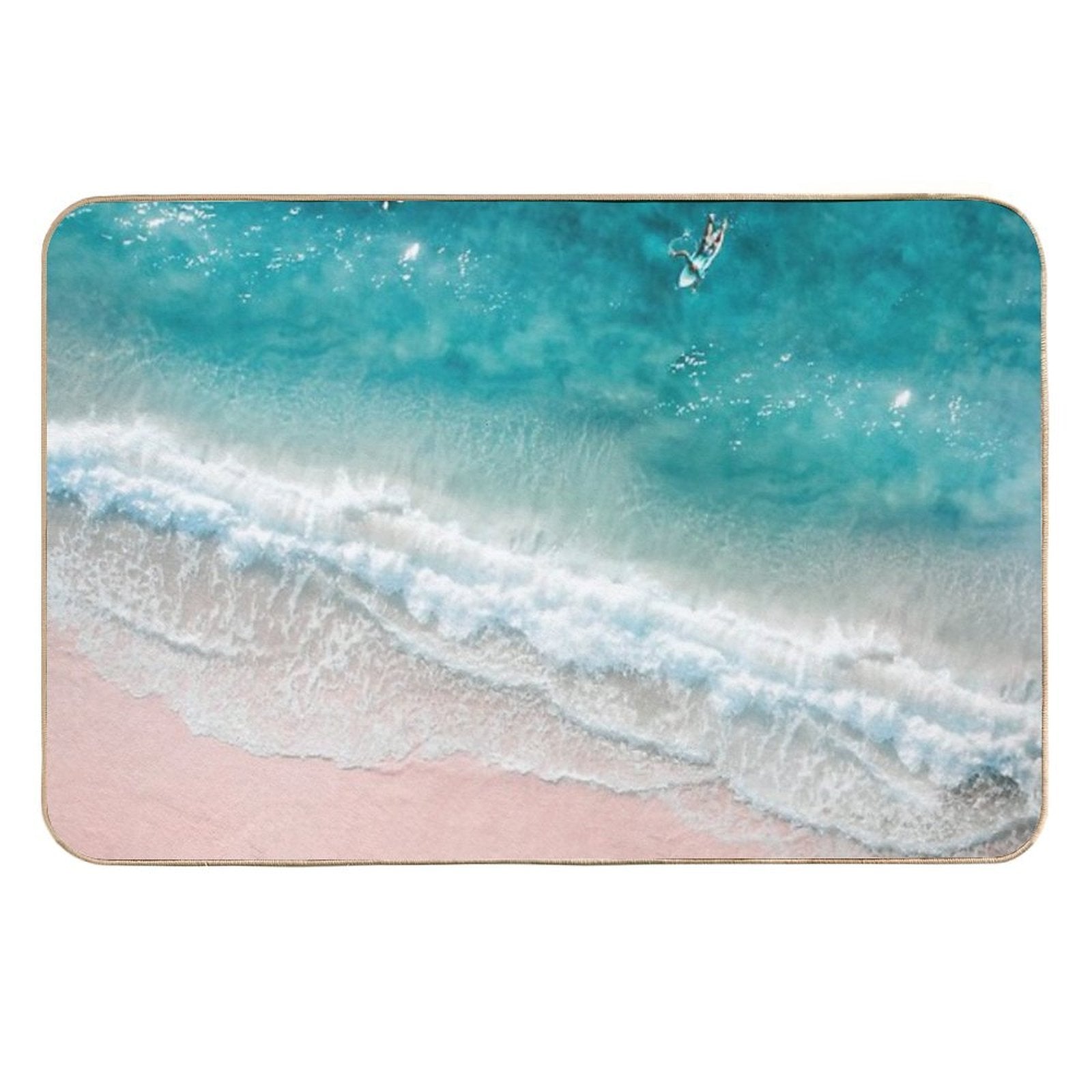 Summer Beach  Absorbent Bath Mat