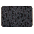 BLACK CATS  Slip-Resistant Bath Mat