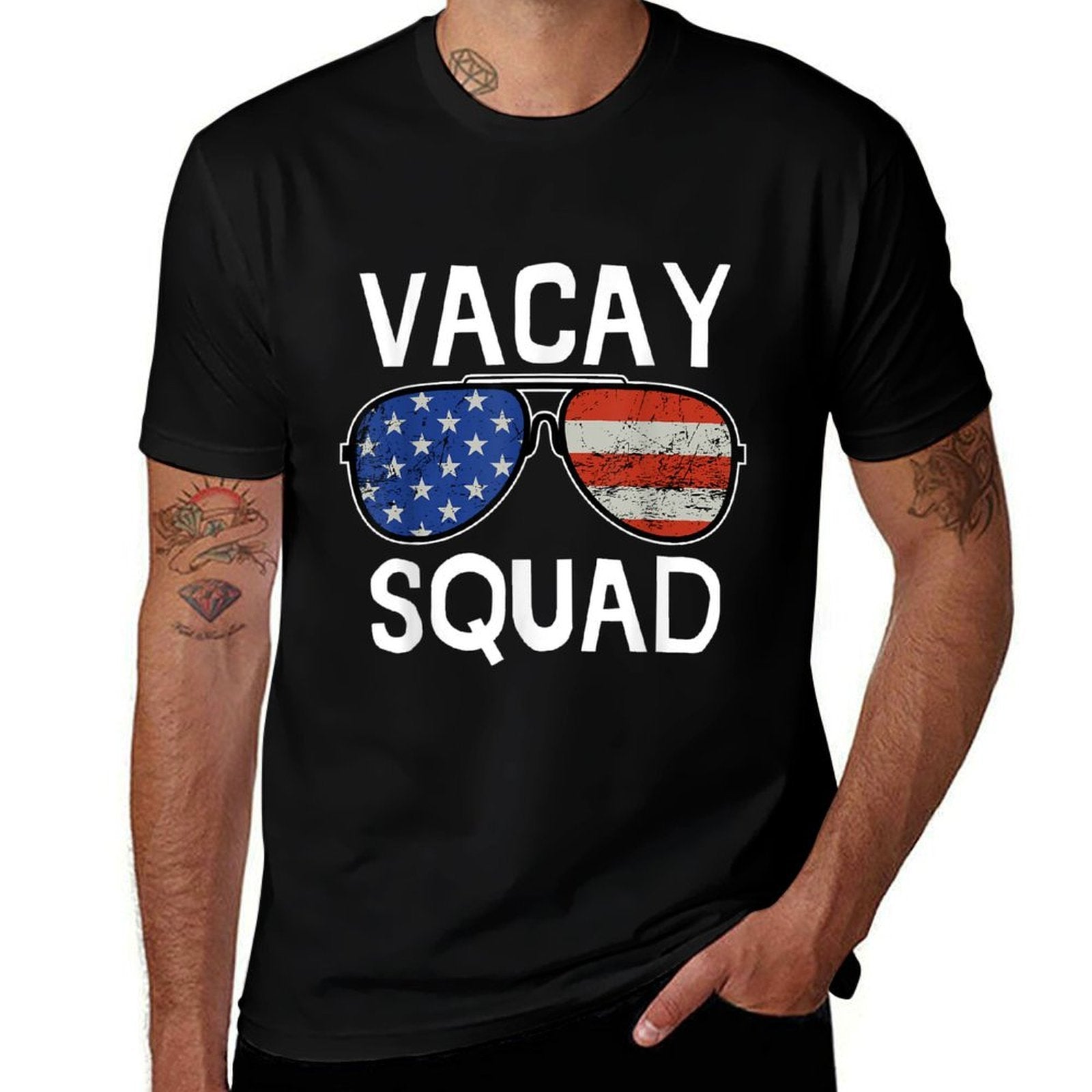 Vacay Squad Summer Vacation Family Friends Trip Matching Comfortable T-Shirt