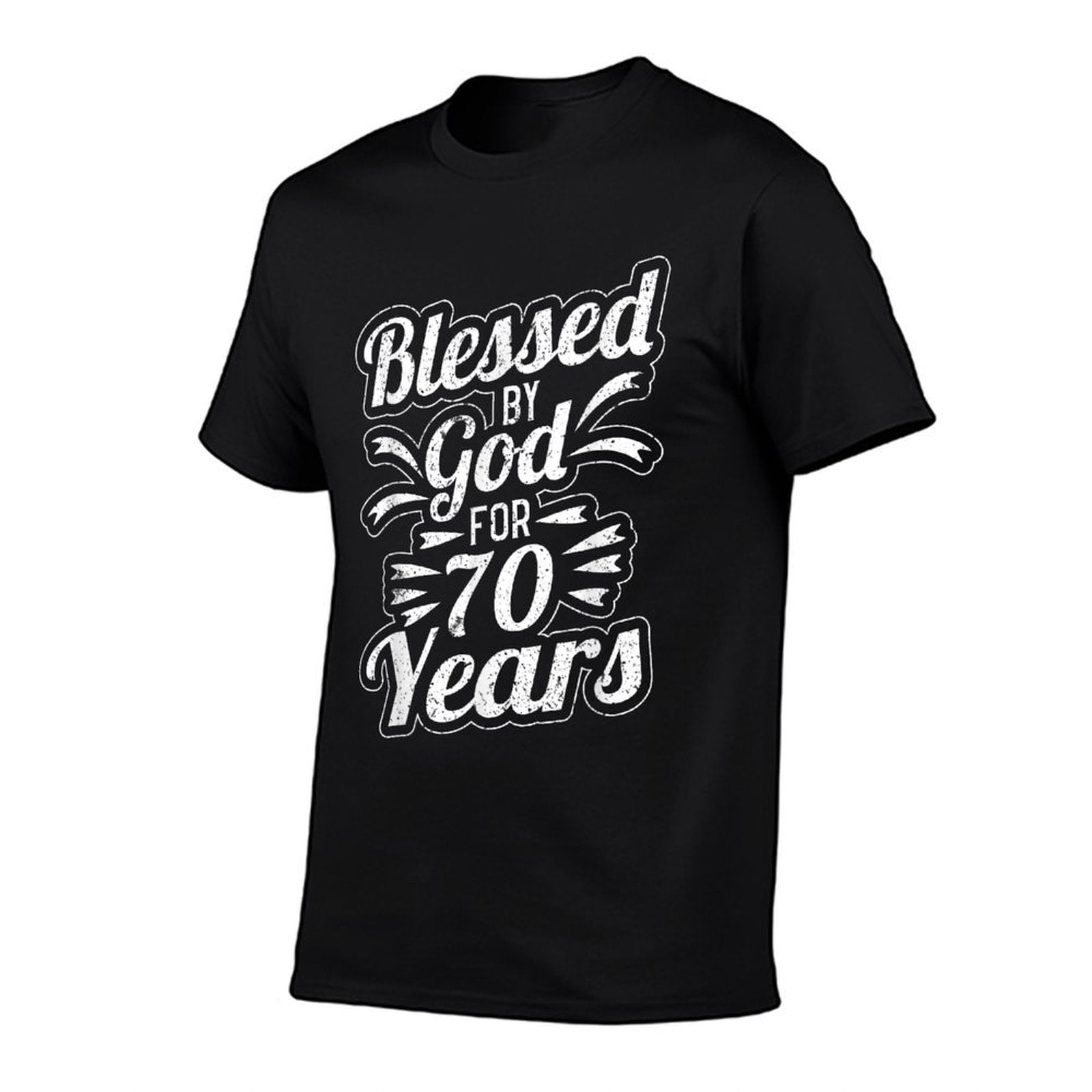 Blessed By God for 70 Years 70th Birthday  Classic T-Shirt