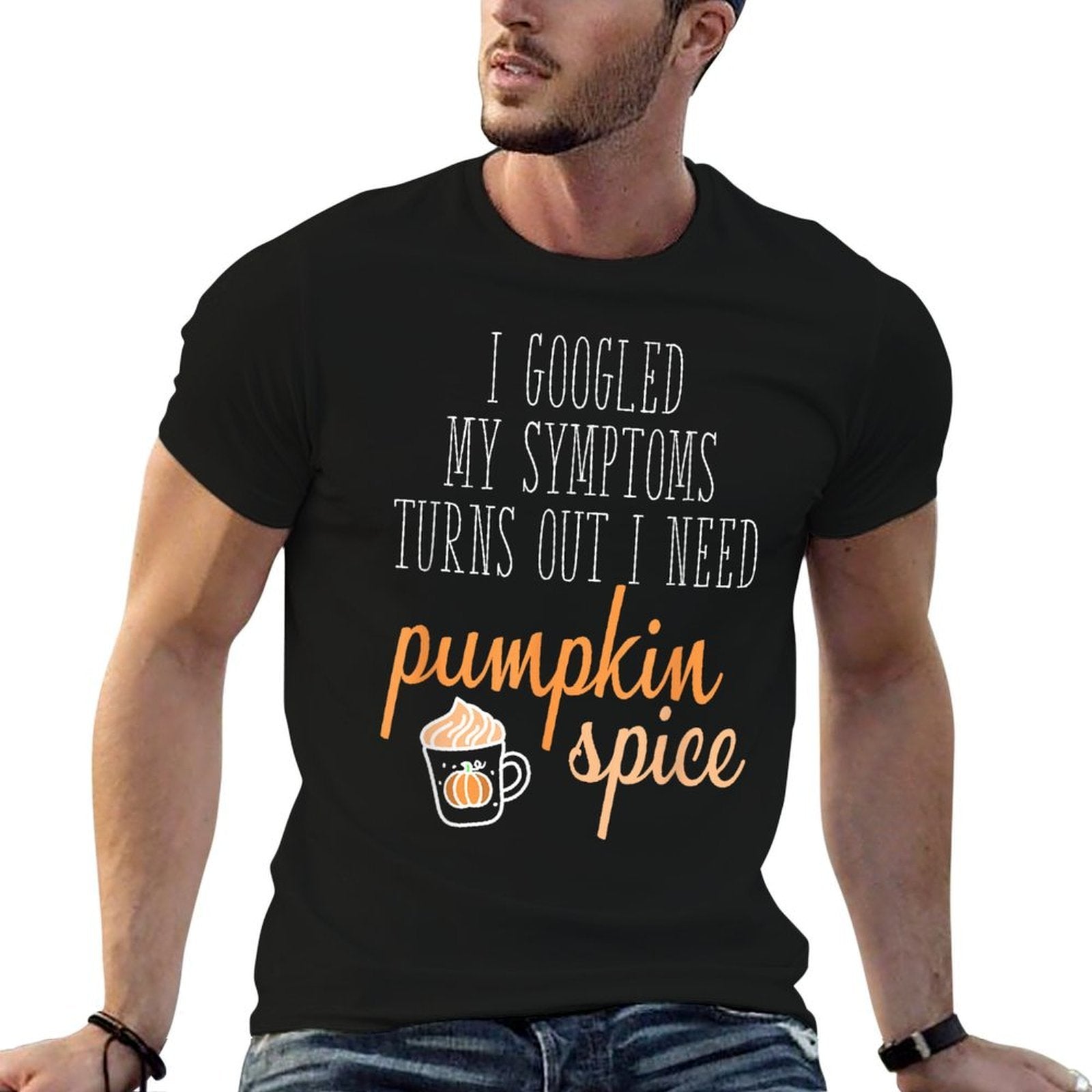 Funny Pumpkin Spice Fall Drink Design For Fall Season  Affordable Price T-Shirt
