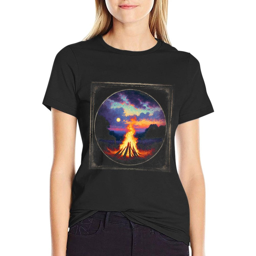 Twilight Fire Dance  Durable T-Shirt
