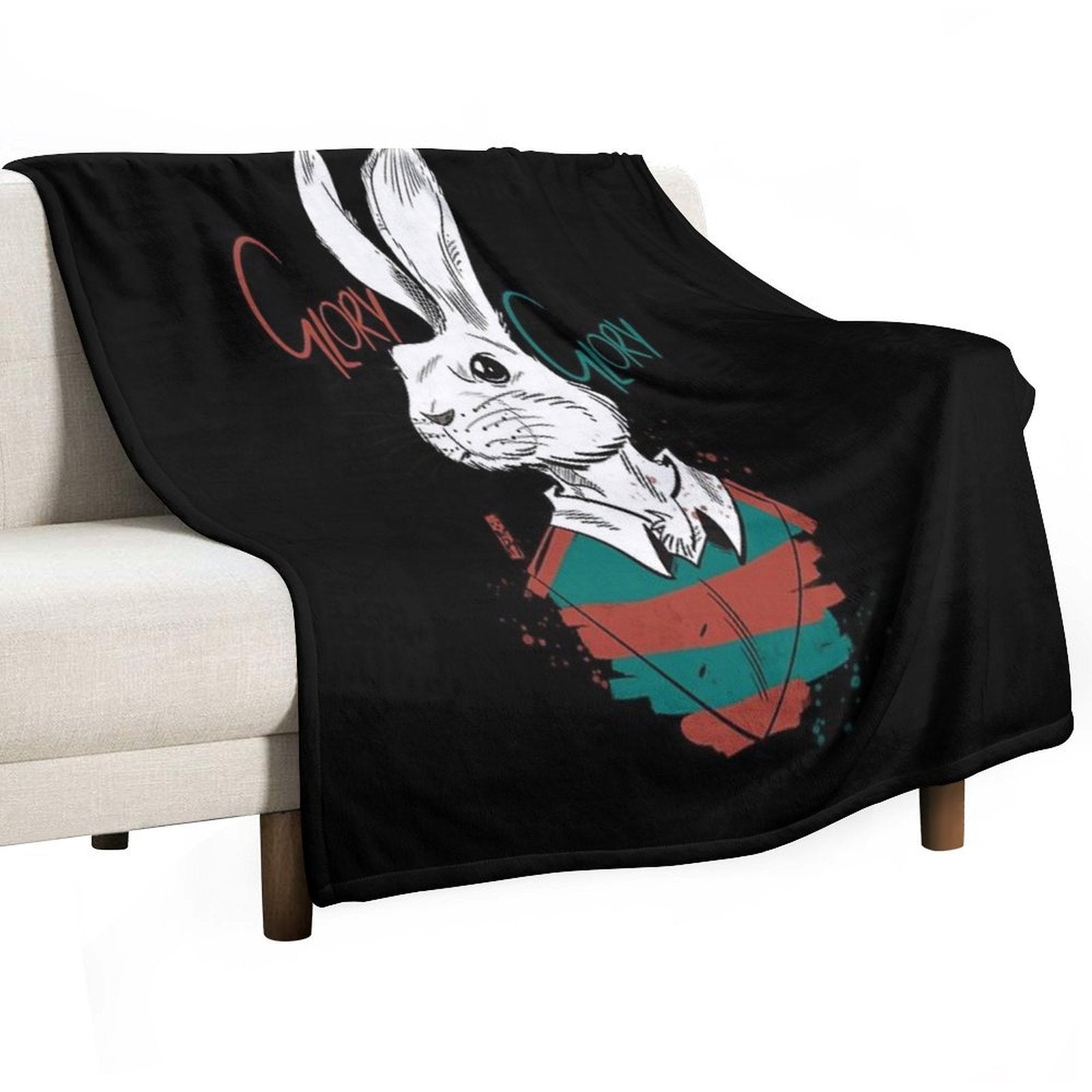 Glory Glory Easy Care Throw Blanket
