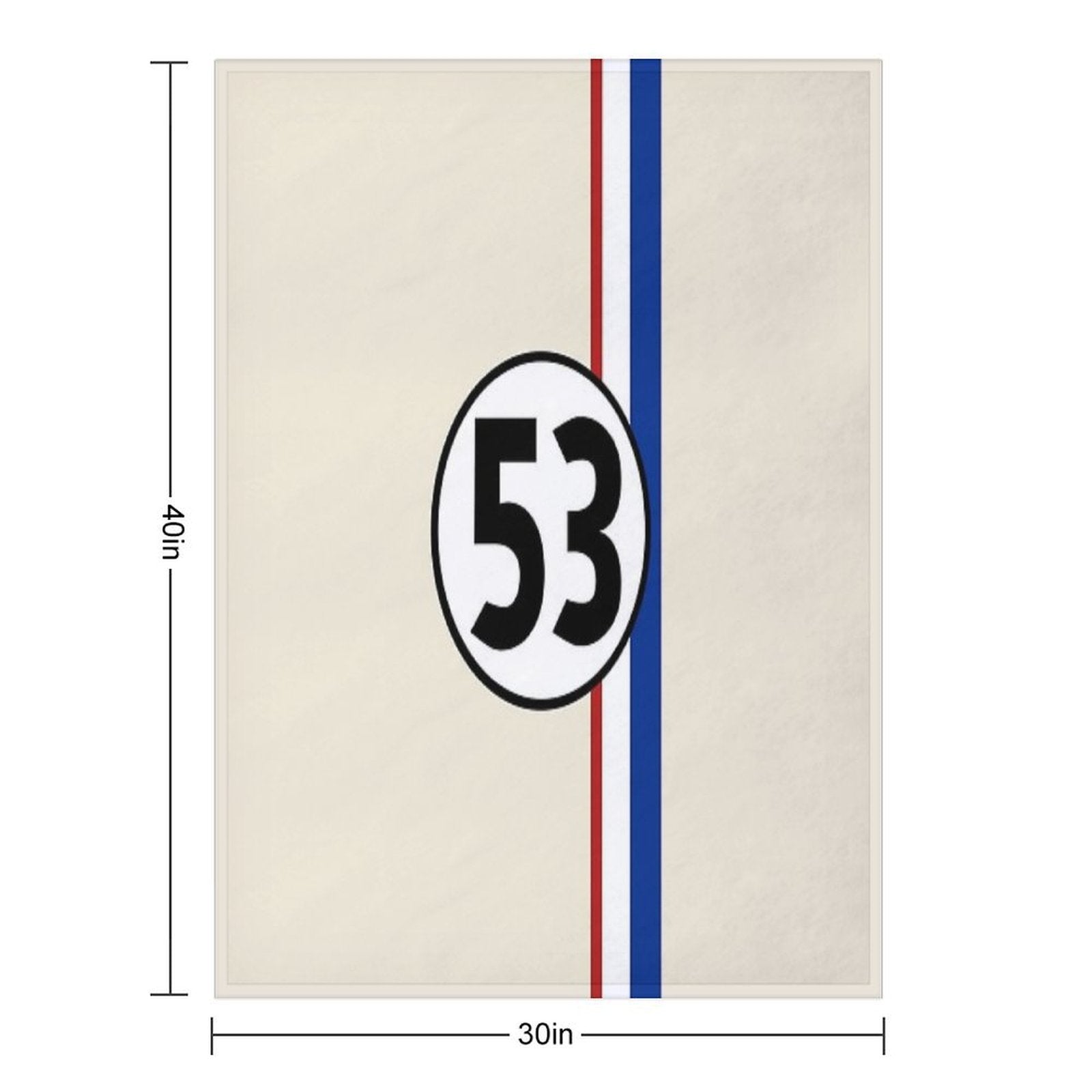 The Love Bug Wrinkle-free Throw Blanket