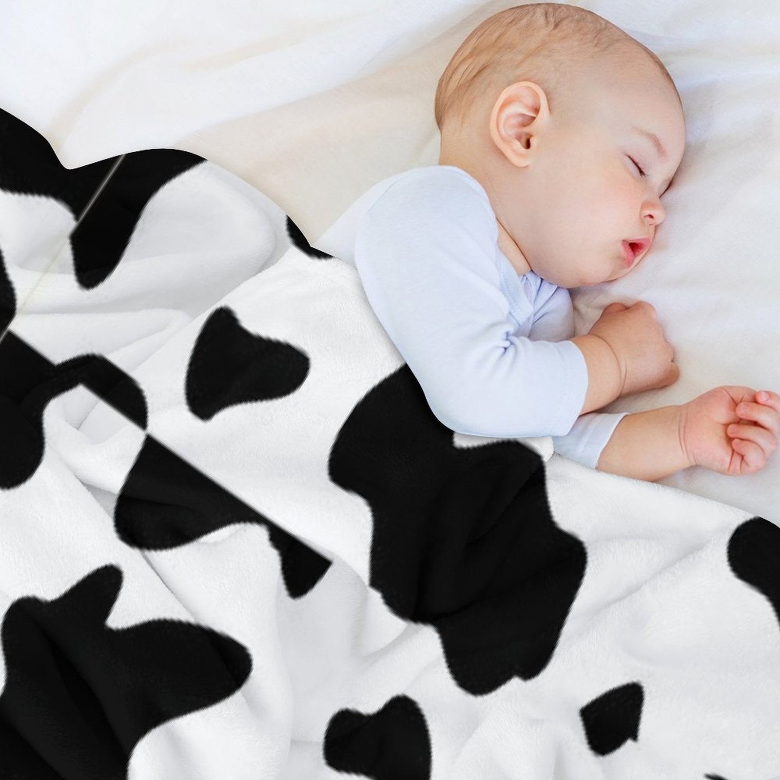 Cow Print Fabulous Travel-friendly Throw Blanket