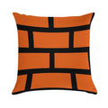 Brick Smash Soft Fade-Resistant Throw Pillow