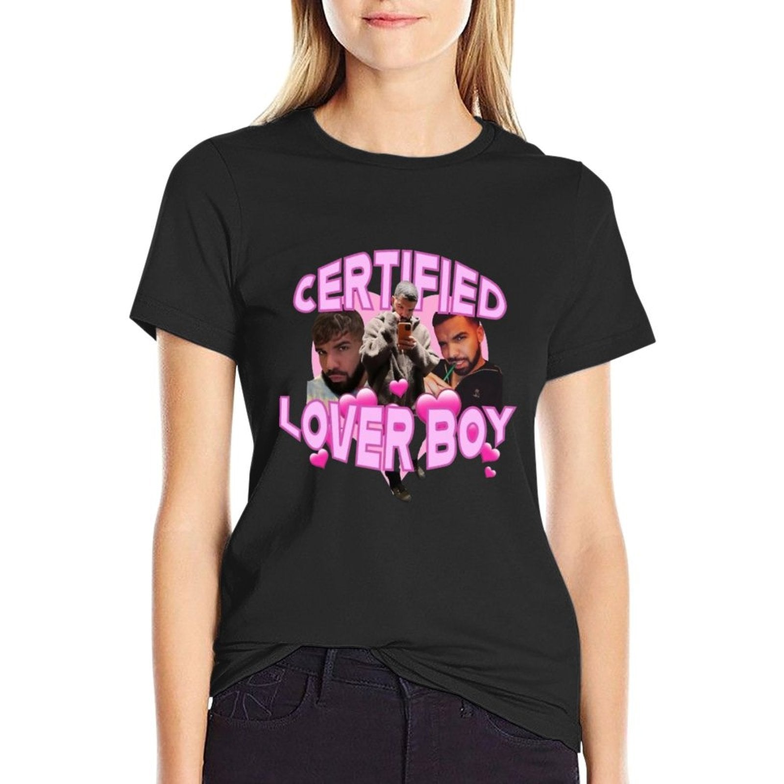 Drake BBL - Certified Lover Boy  Summer-ready Fabric T-Shirt