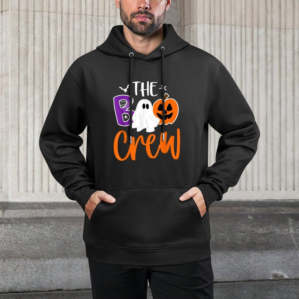 Halloween The Boo Crew Cute Ghost Spooky Family Matching All-Day Comfort Hoodie