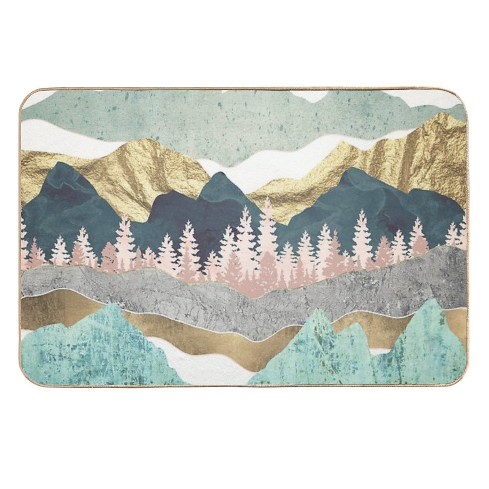 Summer Vista  Eco-Friendly Bath Mat