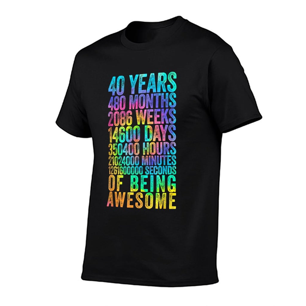Funny 40th Birthday Old Meter Funny 40 Year Old Gifts  Versatile T-Shirt