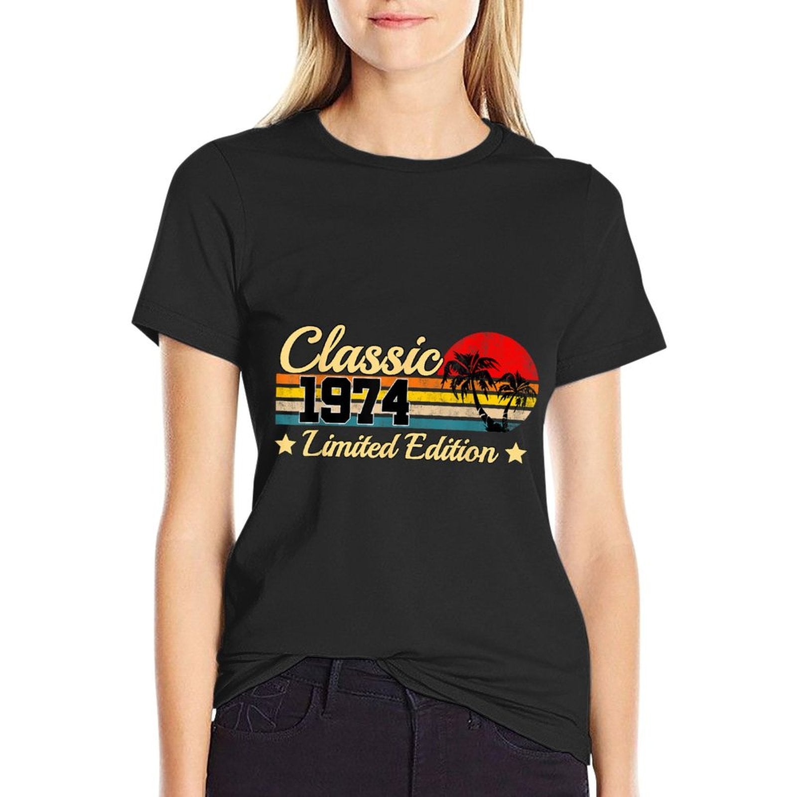 Classic 1974 Limited Edition 50 Years Old Gift 50th Birthday  Versatile T-Shirt