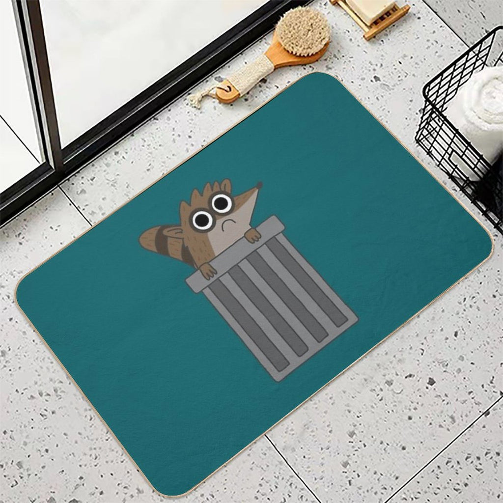 Rigby from Regular Show  Absorbent Bath Mat