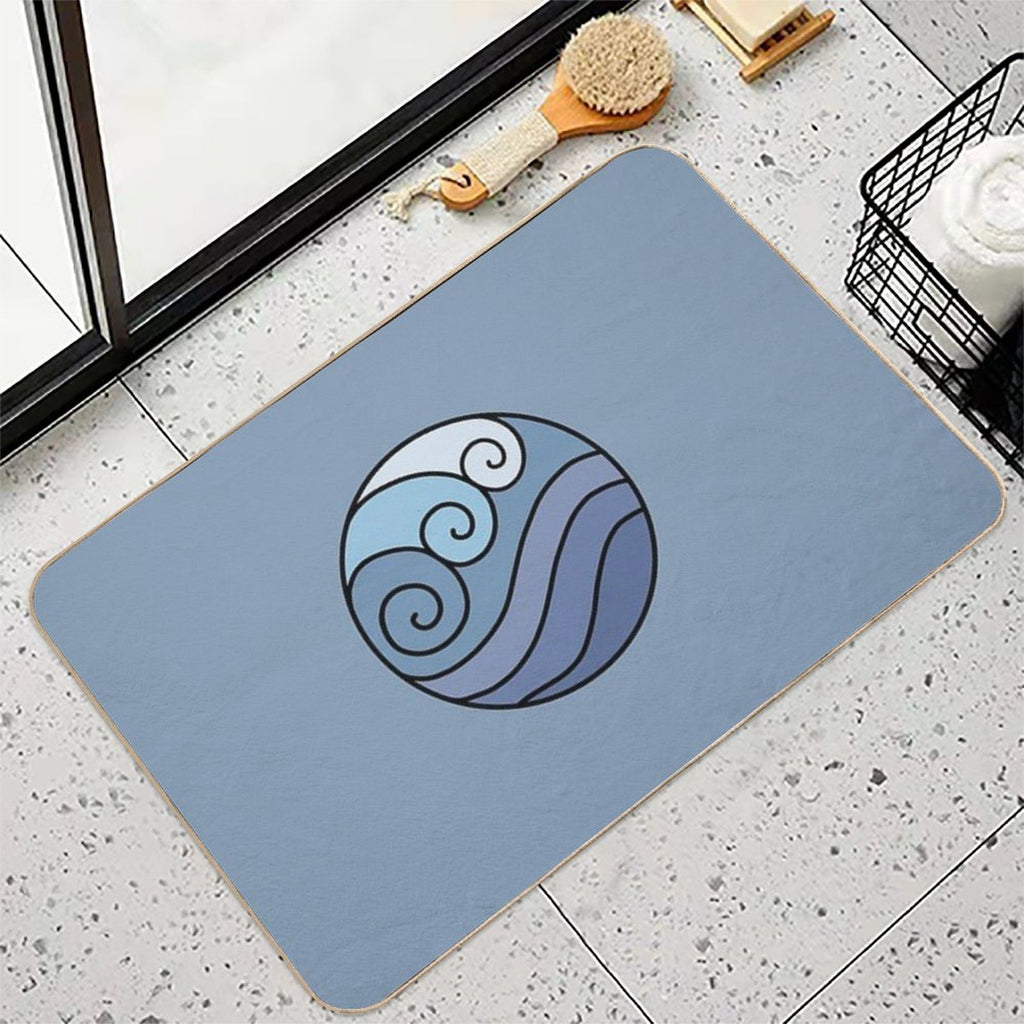 Water Tribe  Fade-Resistant Bath Mat