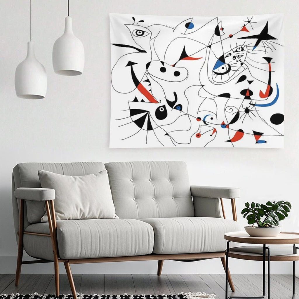 Joan Mirò #5 Tapestry