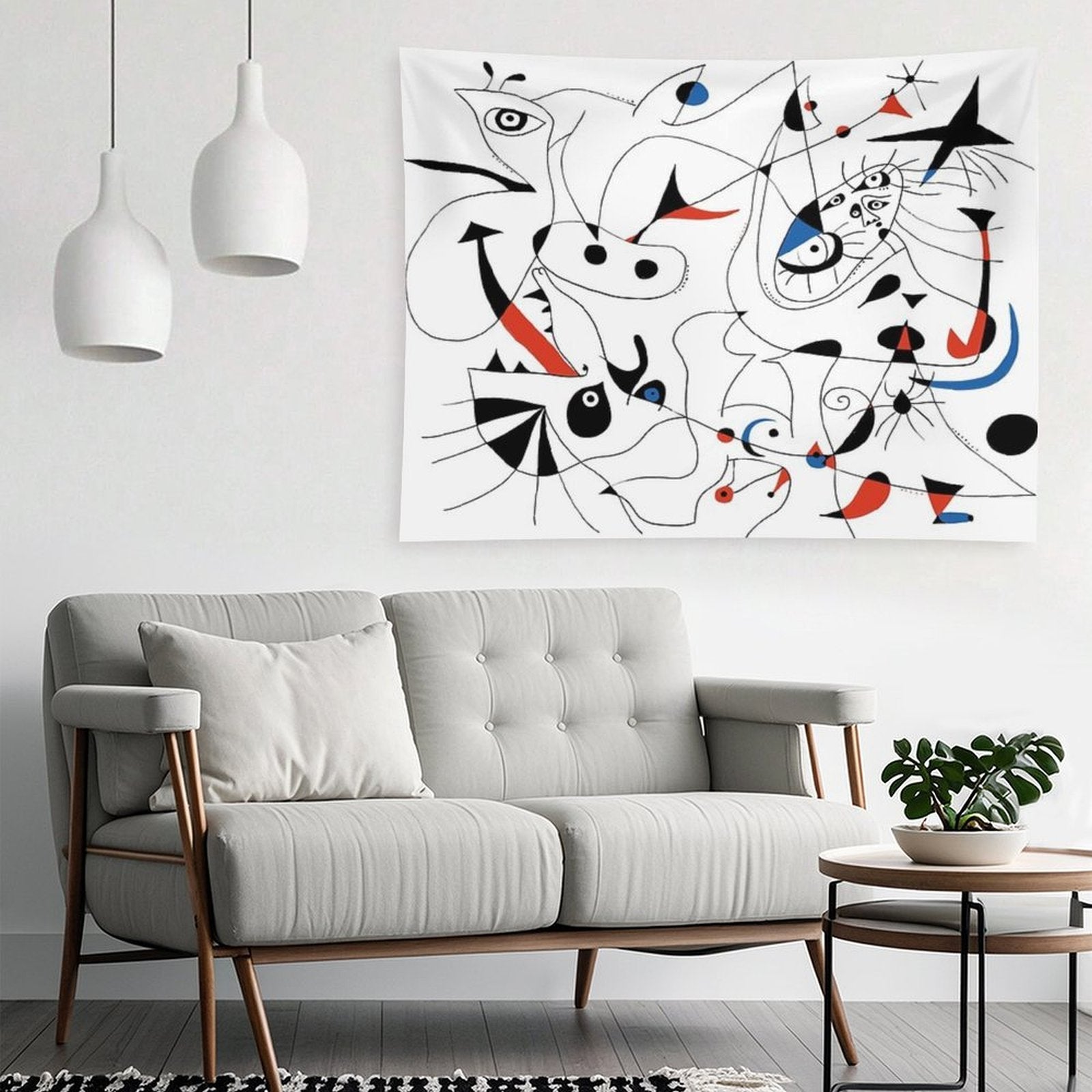 Joan Mirò #5 Tapestry