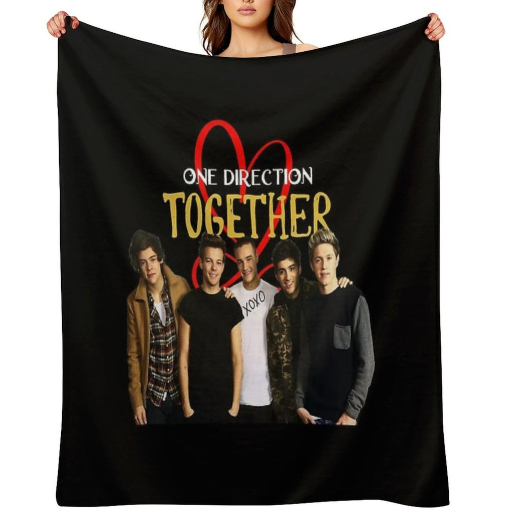 ONE DIRECTION - LOVE TOGETHER Easy Care Throw Blanket