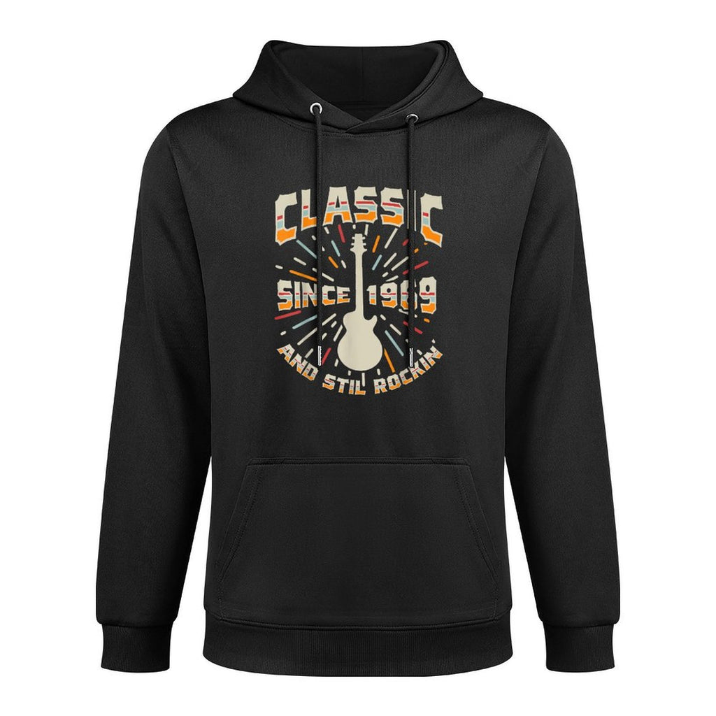 Classic Since 1969 - 50th Birthday Vintage Guitarist Gift Pilling-Resistant Hoodie