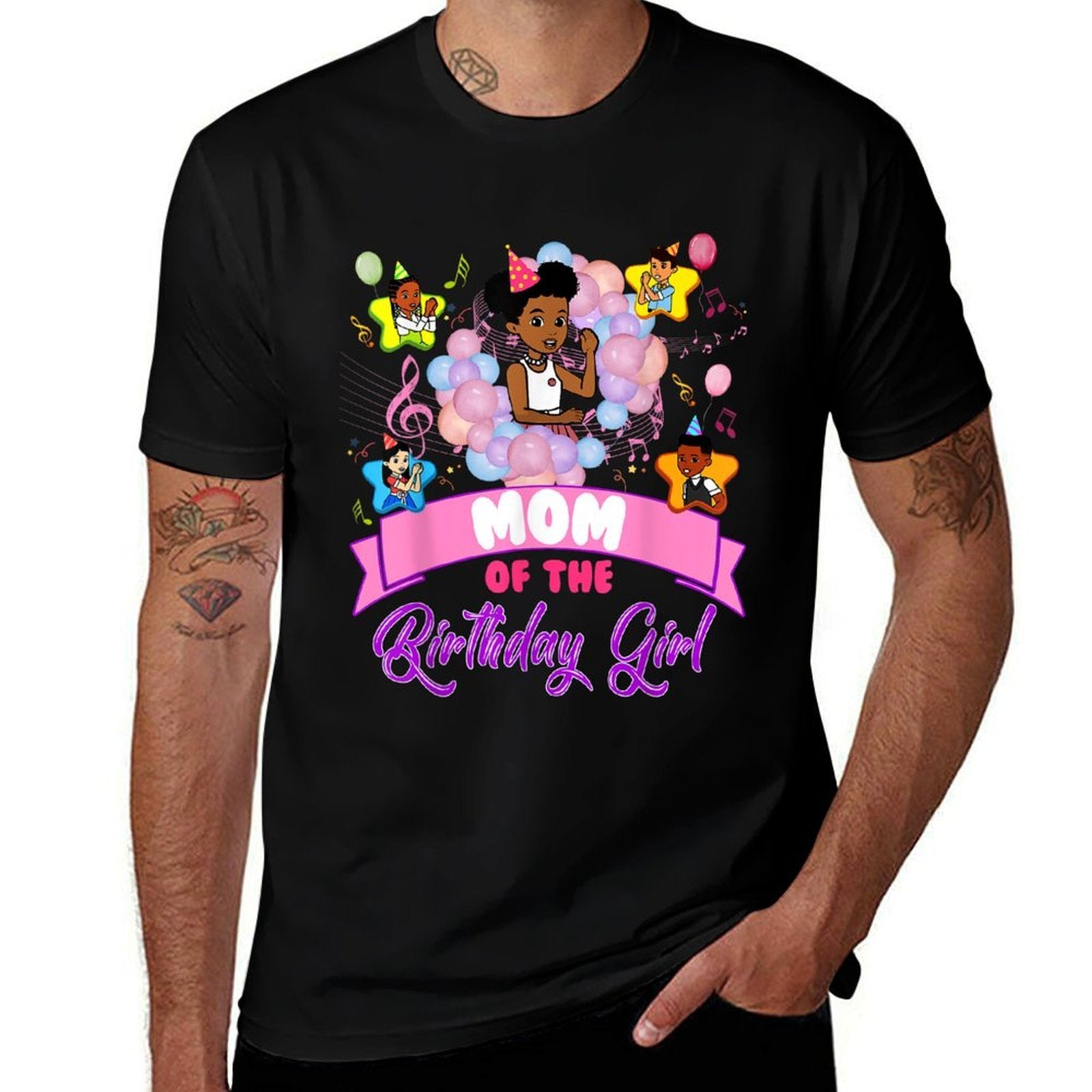 Mom Gracie's Corner Birthday Dolls Cute Party Gift  Rolled Sleeves T-Shirt