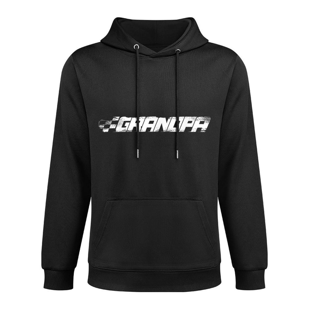 Birthday Party Racing Family Pit Crew Race Car Grandpa Shape Retention Hoodie