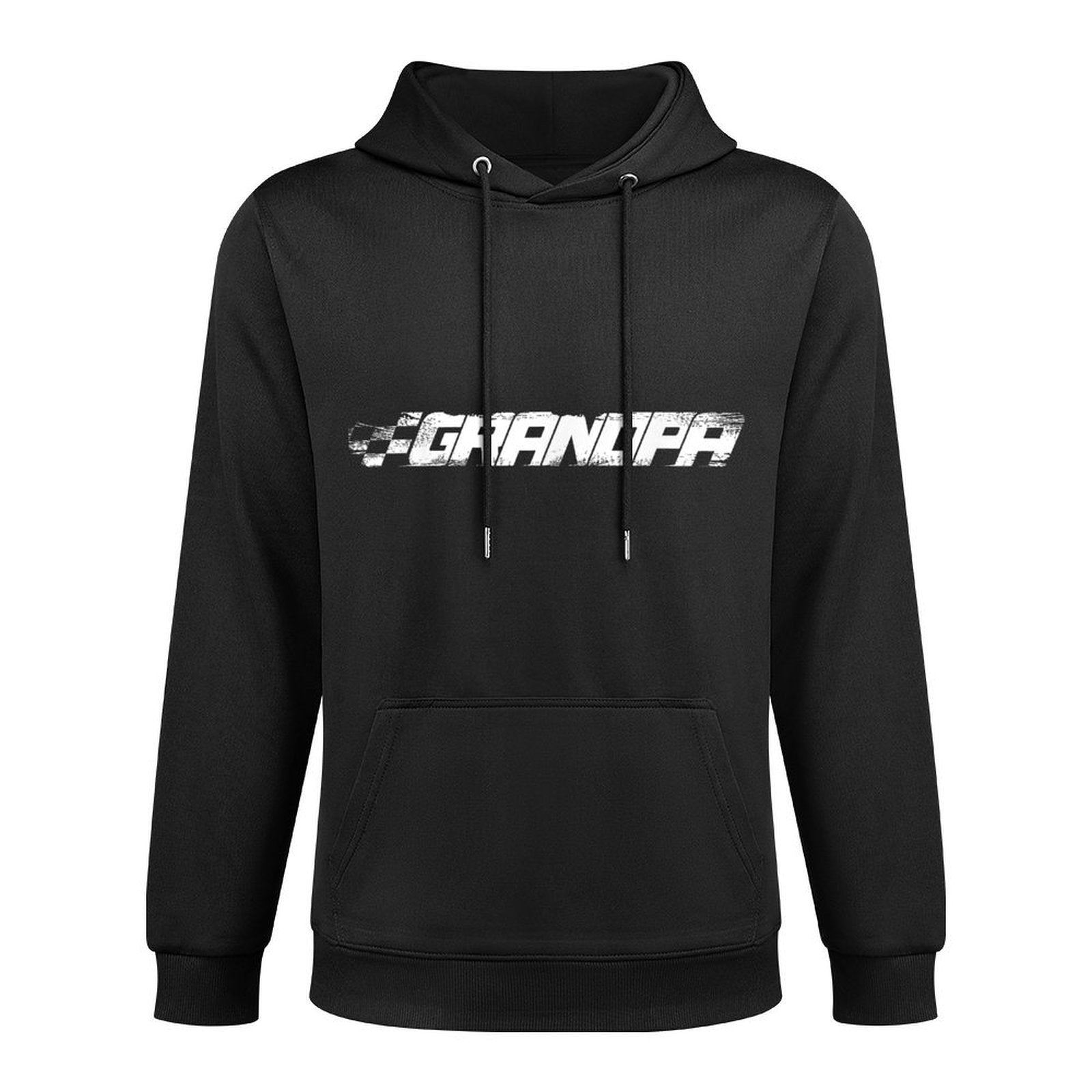 Birthday Party Racing Family Pit Crew Race Car Grandpa Shape Retention Hoodie