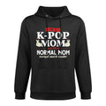 I'm A K-pop Mom Just Like A Normal Mom Kpop Fashion Gift Breathable Fabric Hoodie