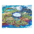 Paldea Map Tapestry