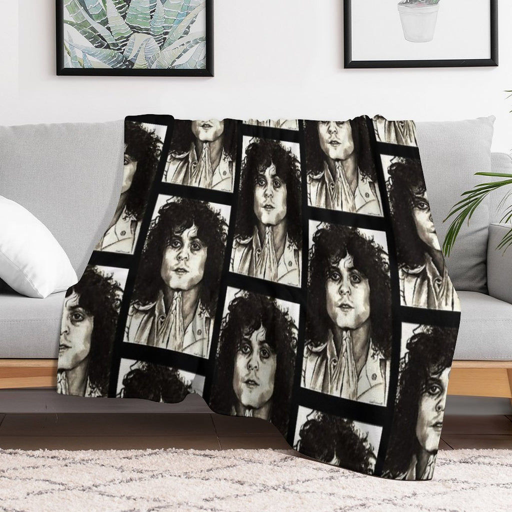 Marc Bolan Comfort Throw Blanket