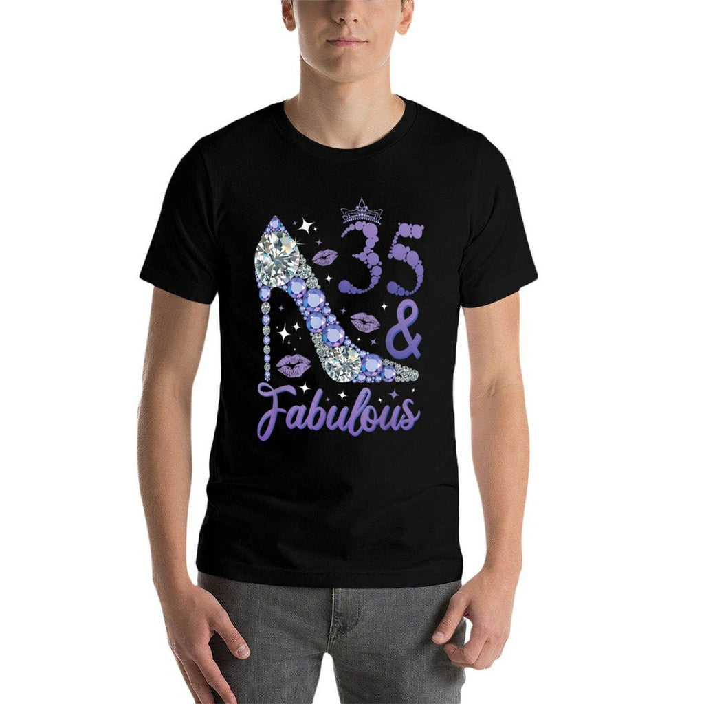 35 And Fabulous Stepping Into My 35th Birthday  Classic T-Shirt