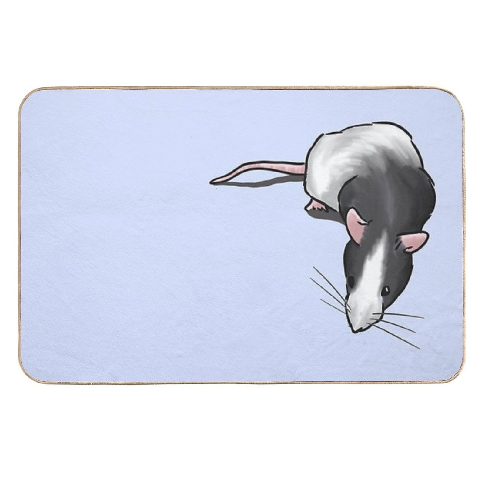 Arwen The Rat  Eco-Friendly Bath Mat