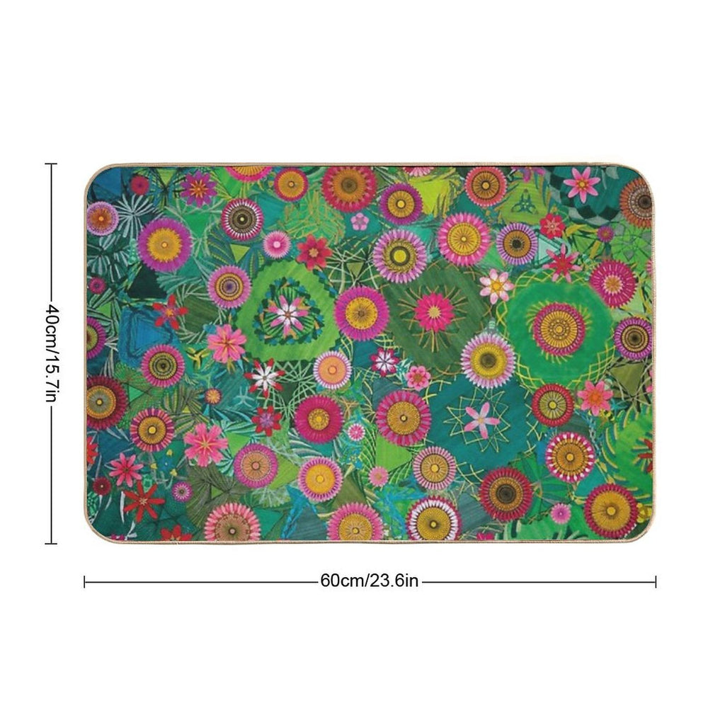Lily of The Valley  Long-Lasting Bath Mat
