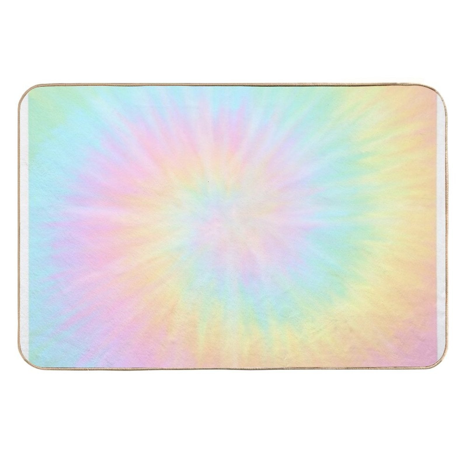 Tie Dye Pastel Wallpaper  Non-Slip Bath Mat