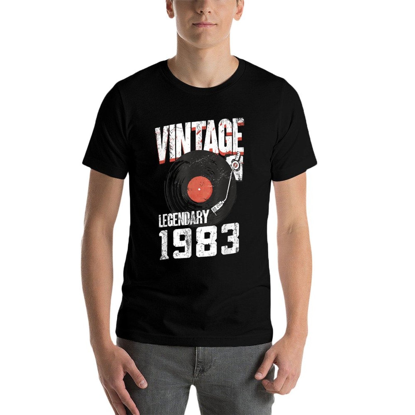 Vintage Legendary 1983 - 40 Years Old 40th Birthday  Odor-resistant T-Shirt