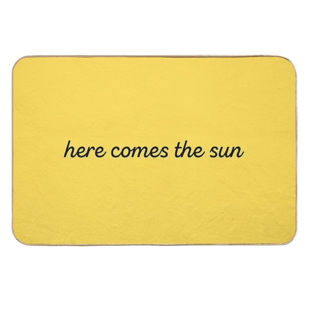 Here Comes The Sun  Pet-Safe Bath Mat