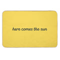 Here Comes The Sun  Pet-Safe Bath Mat