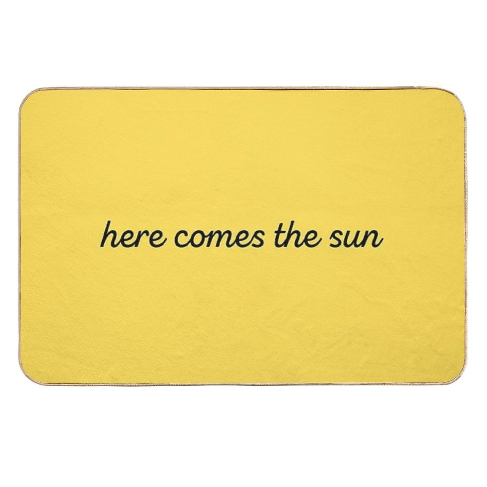 Here Comes The Sun  Pet-Safe Bath Mat