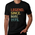 50 Years Old Legends Since May 1975 50th Birthday  Affordable Price T-Shirt