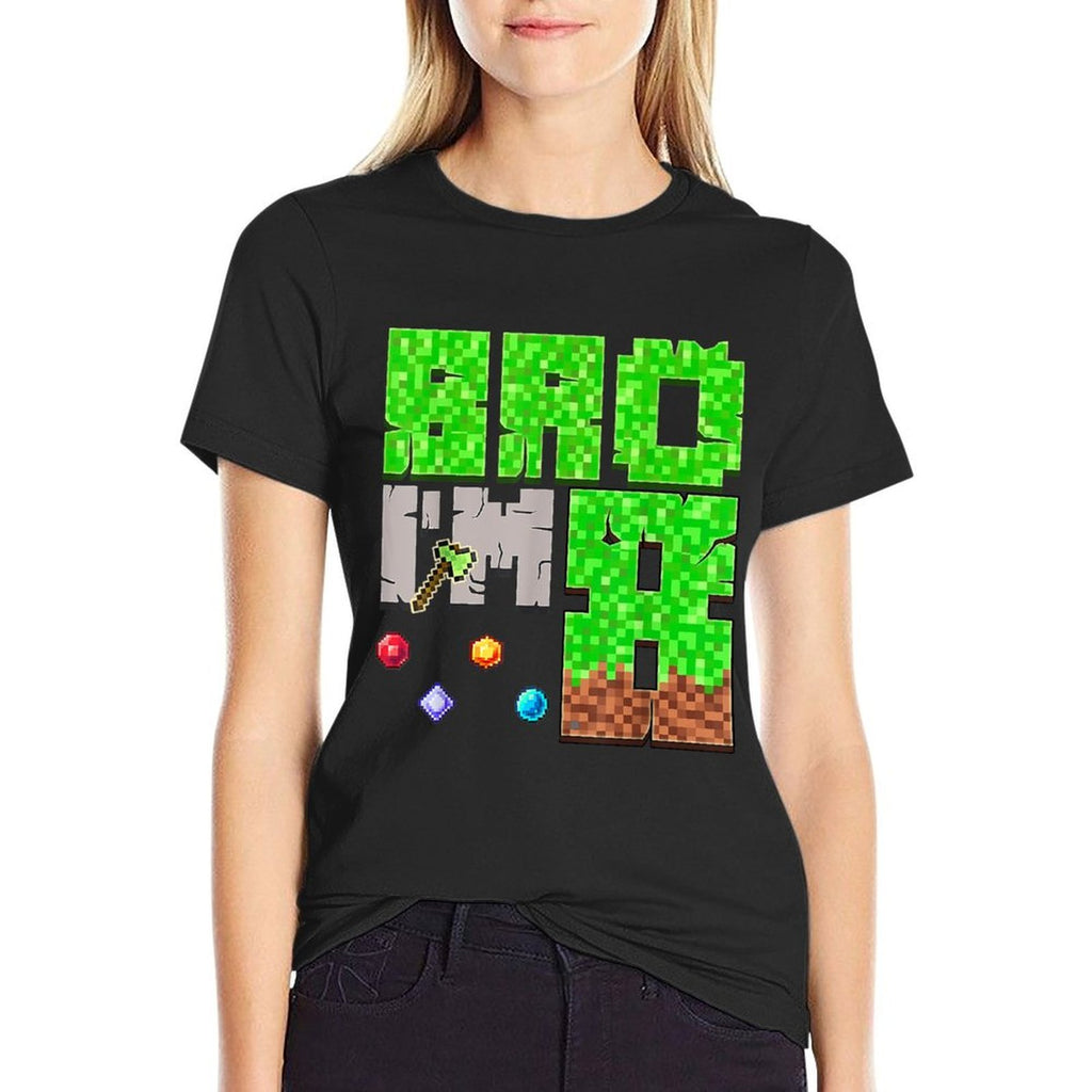 Birthday Boy 8th Birthday I'm 8 Year Old Gamer Pixel Number  Breathable T-Shirt