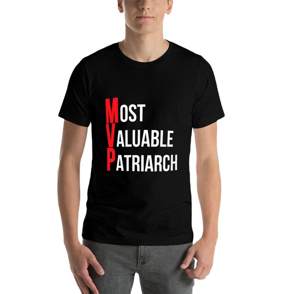 Most Valuable Patriarch Dad Birthday Or Father's Day  Lightweight T-Shirt