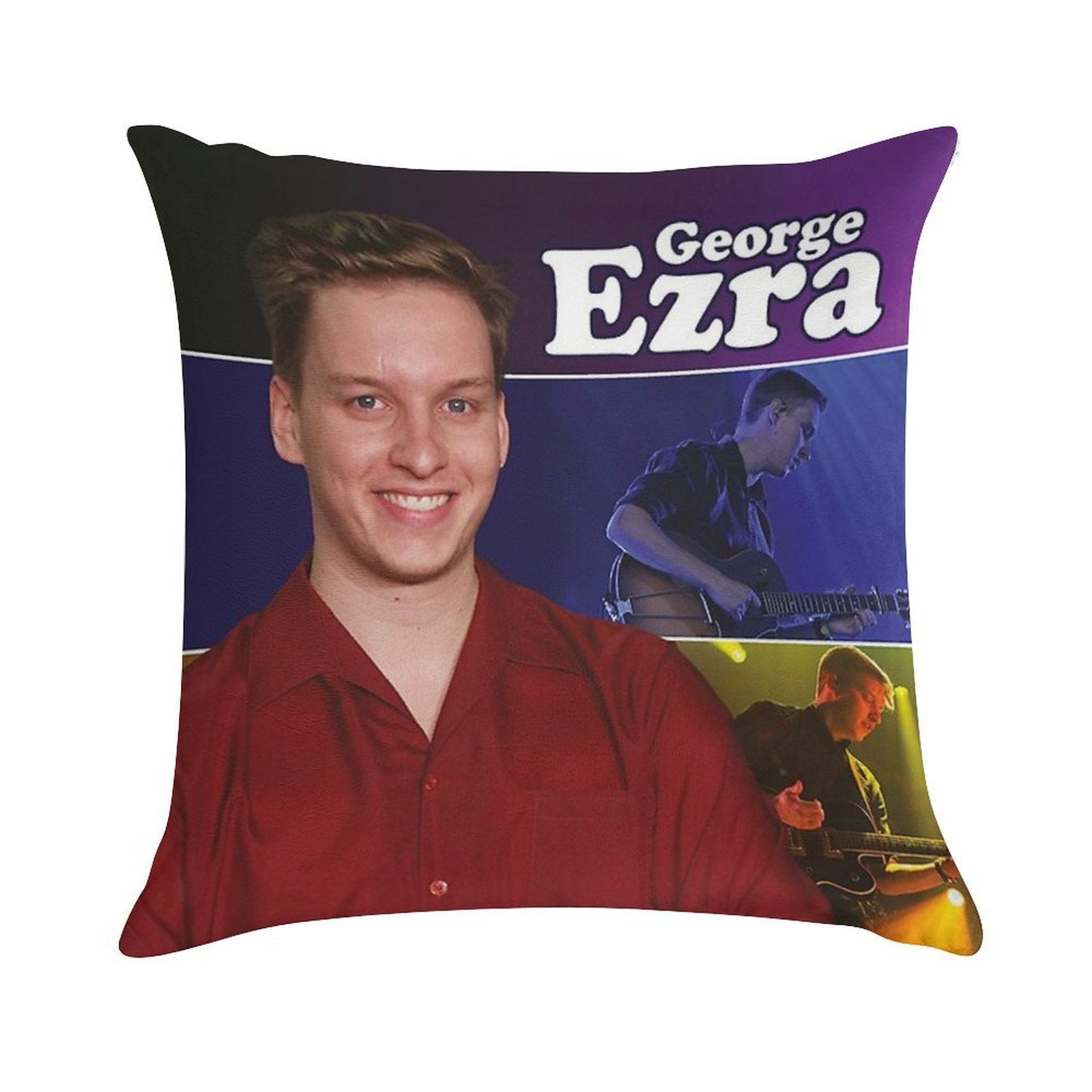 George Tour 2021 Ezra Concert Kokbisa Soft Home Decor Throw Pillow