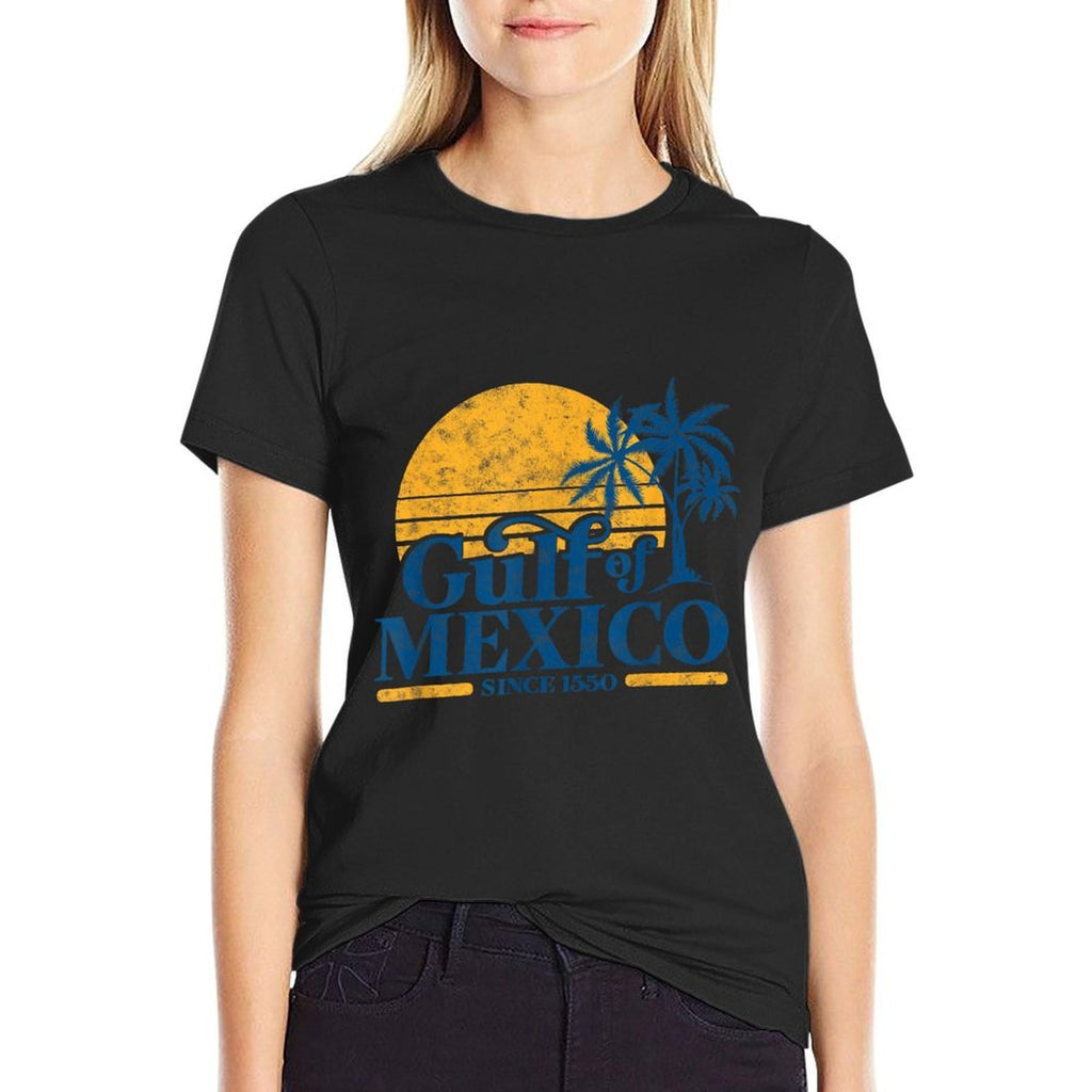 Gulf of Mexico Est. 1550 Retro Vintage  Quick-drying T-Shirt